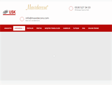 Tablet Screenshot of maxidecore.com